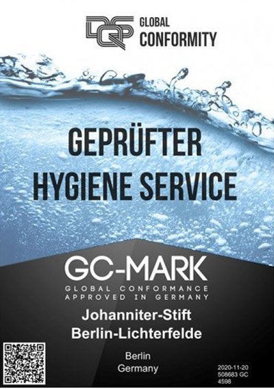 CEBONA Zertifikat geprüfter Hygiene-Service – Beispiel Senioreneinrichtung